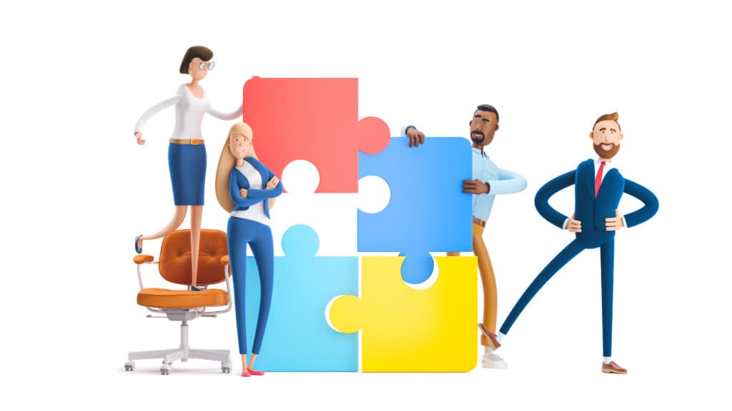 Equipo de InTouch colaborando en infraestructura de TI